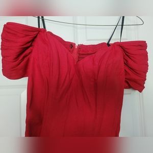 Vintage off the shoulder dress